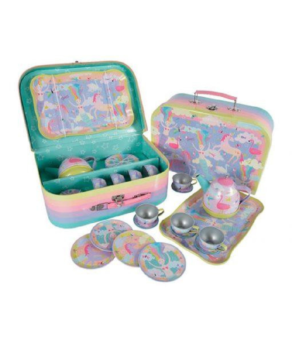 Σετ τσαγιού σε βαλιτσάκι 15τμχ. Φαντασία  43P6398 Floss & Rock