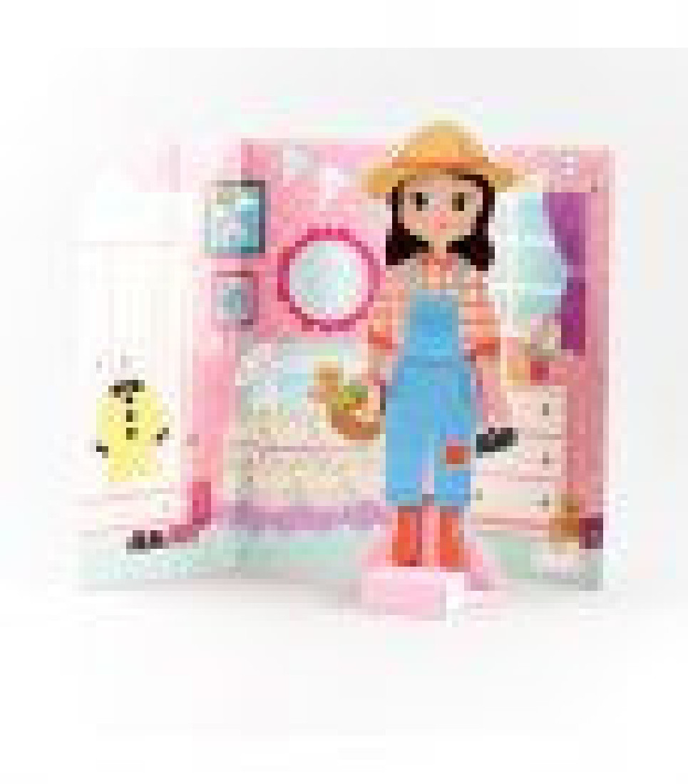 Ντύνω με μαγνητάκια Sofia 36P2685 Floss & Rock.