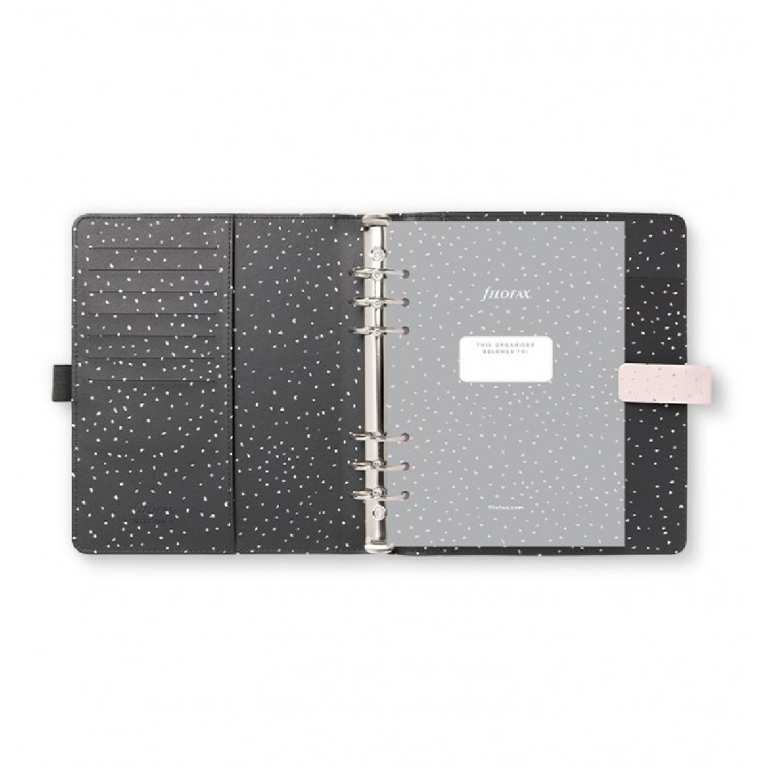 Filofax Organizer A5 Confetti Rose Quartz 028736.
