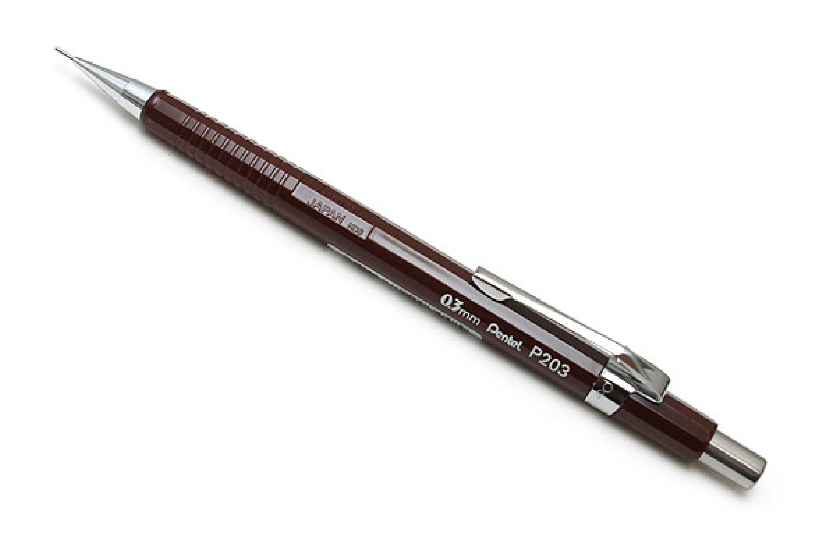 Pentel P203 mechanical pencil brown 0.3mm