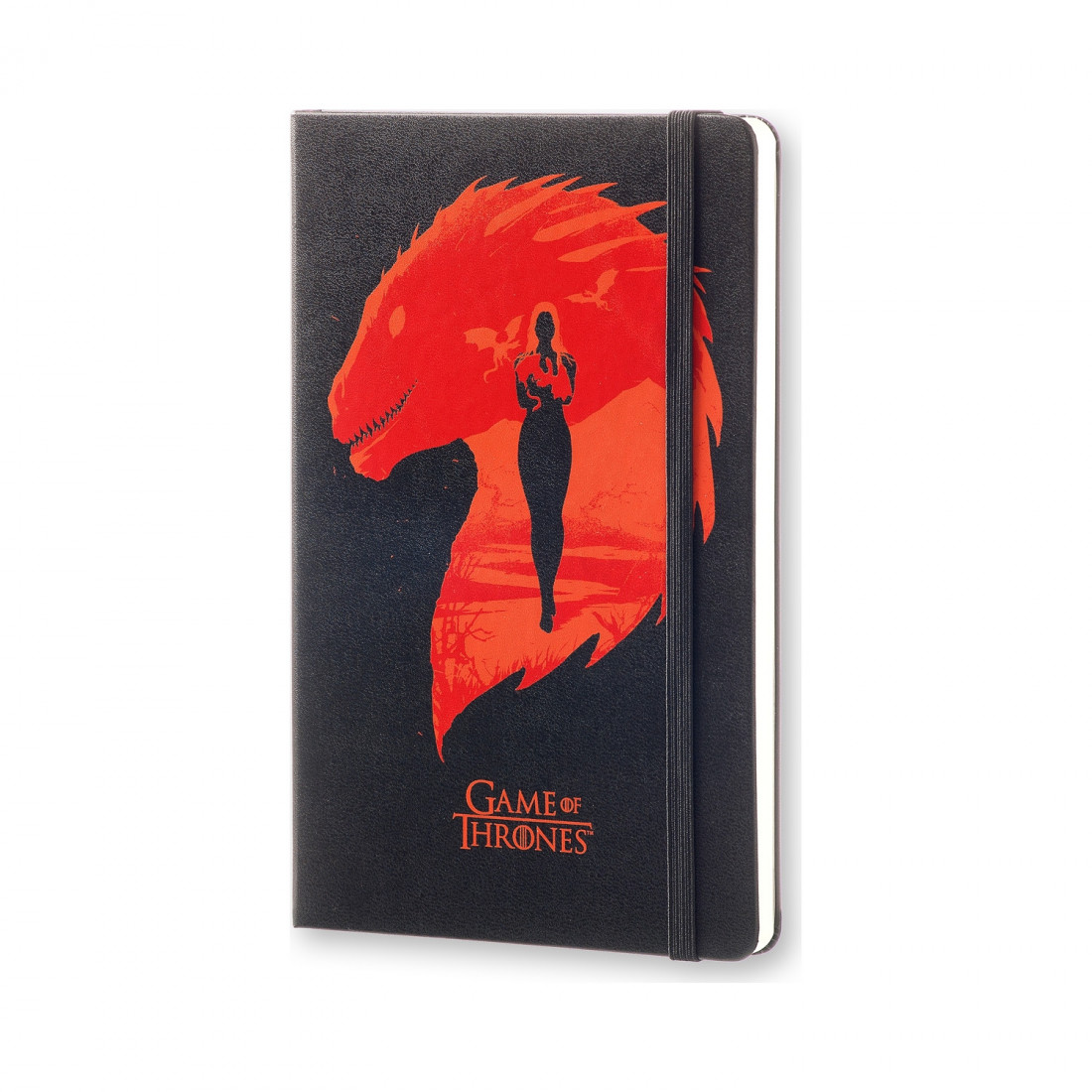 Notebook Large Limited Edition Game of Thrones - Black Plain Hard Cover 13x21 Moleskine