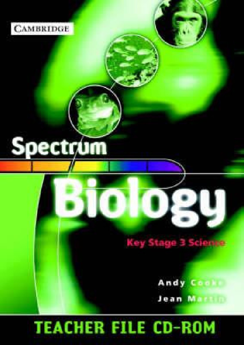 SPECTRUM BIOLOGY TEACHERS FILE CD-ROM