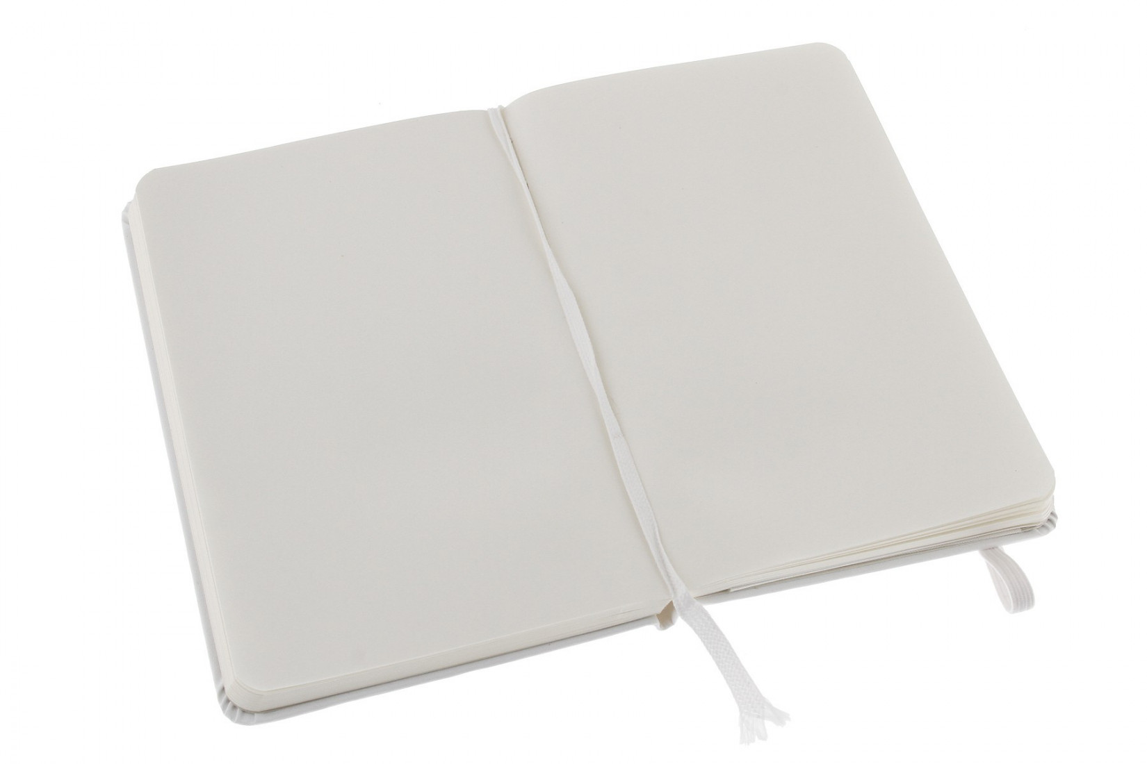 Notebook Pocket 9x14 Plain White Hard Cover Moleskine
