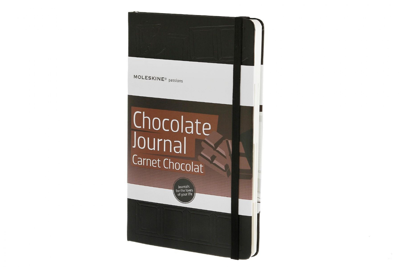Notebook Album Passion Journal Chocolate Black 13x21 Moleskine