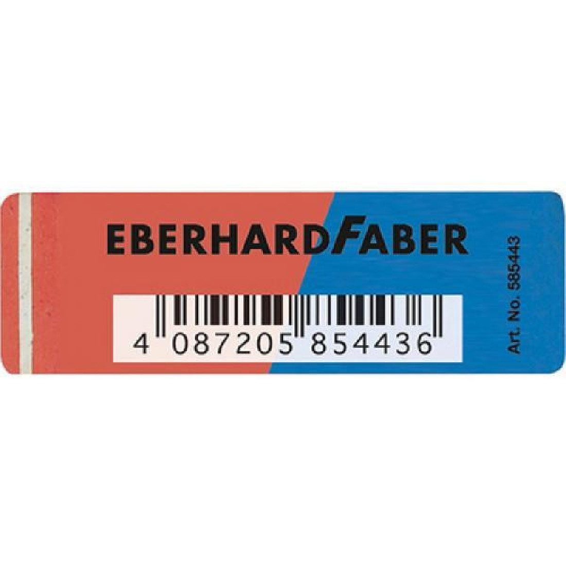 Γόμα Ν585443 Μπλέ-Κόκκινο Eberhard-Faber