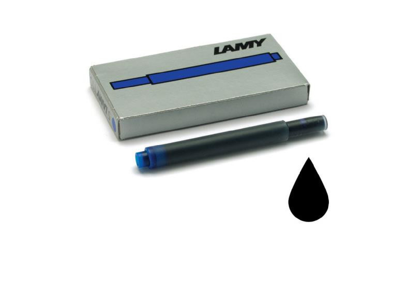 LAMY T10 giant ink cartridges 5 pieces black