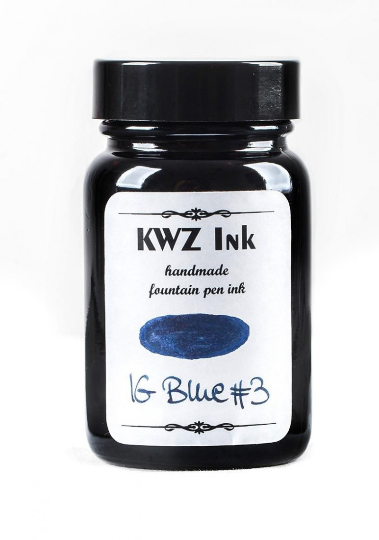 KWZ blue 3 60ml iron gall ink