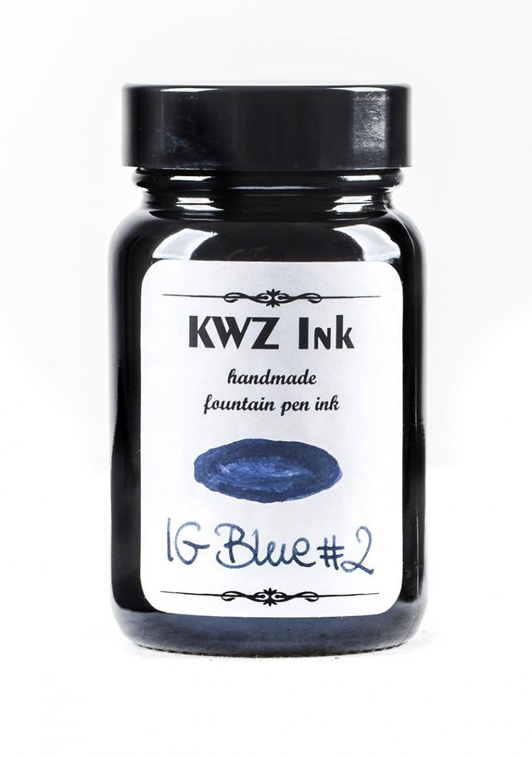 KWZ blue 2 60ml iron gall ink