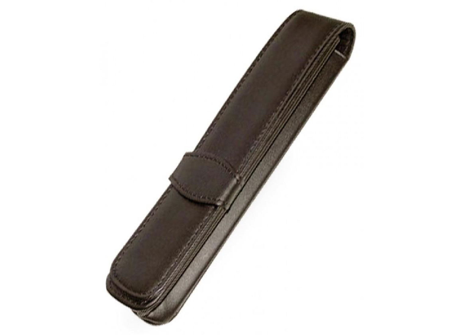Leather flap case brown  for 1 pen ONLINE