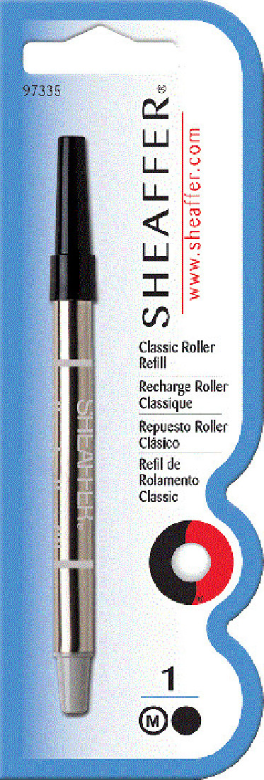 Sheaffer classic rollerball refill black 97235