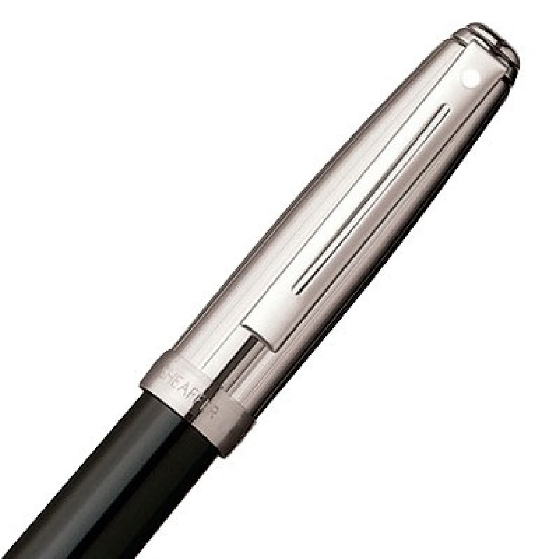 Sheaffer Prelude glossy black & chrome cap CT Fountain Pen 9134-0
