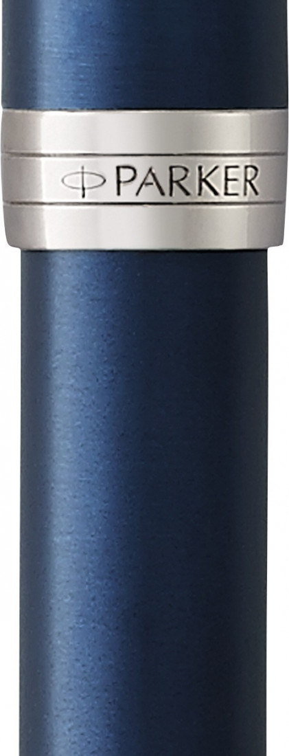 Parker Sonnet Fountain Pen - Blue Lacquer - Palladium Trim - 18k Gold Nib