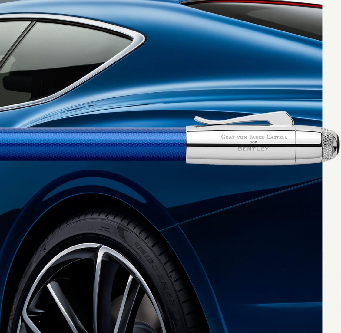 Graf Von Faber Castell Bentley Sequin Blue 141749 ballpen