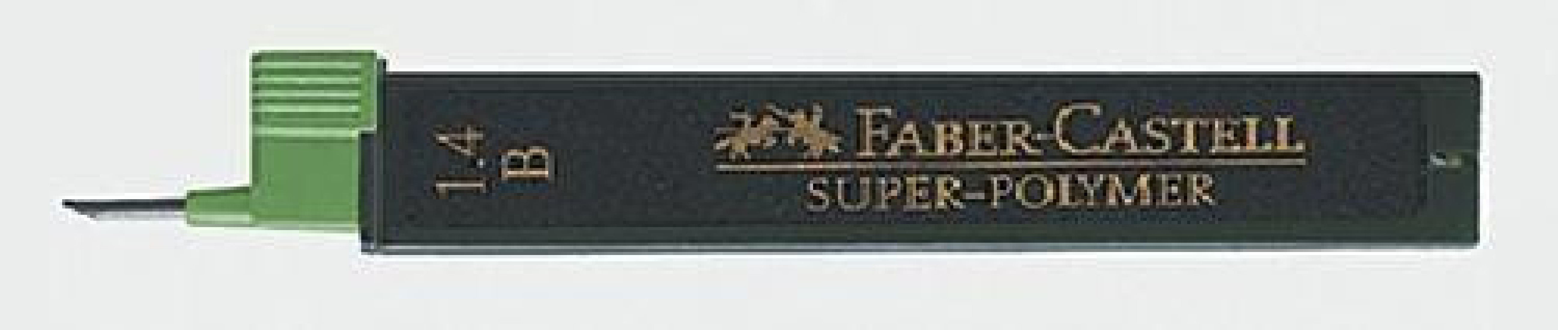 Faber Castell leads 1,4mm B super polymer 6pcs 121411