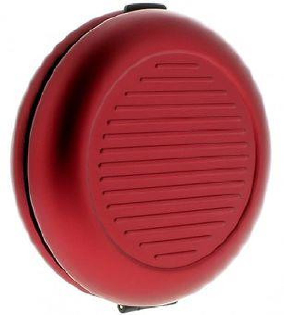 Ogon coin dispenser red aluminium wallet
