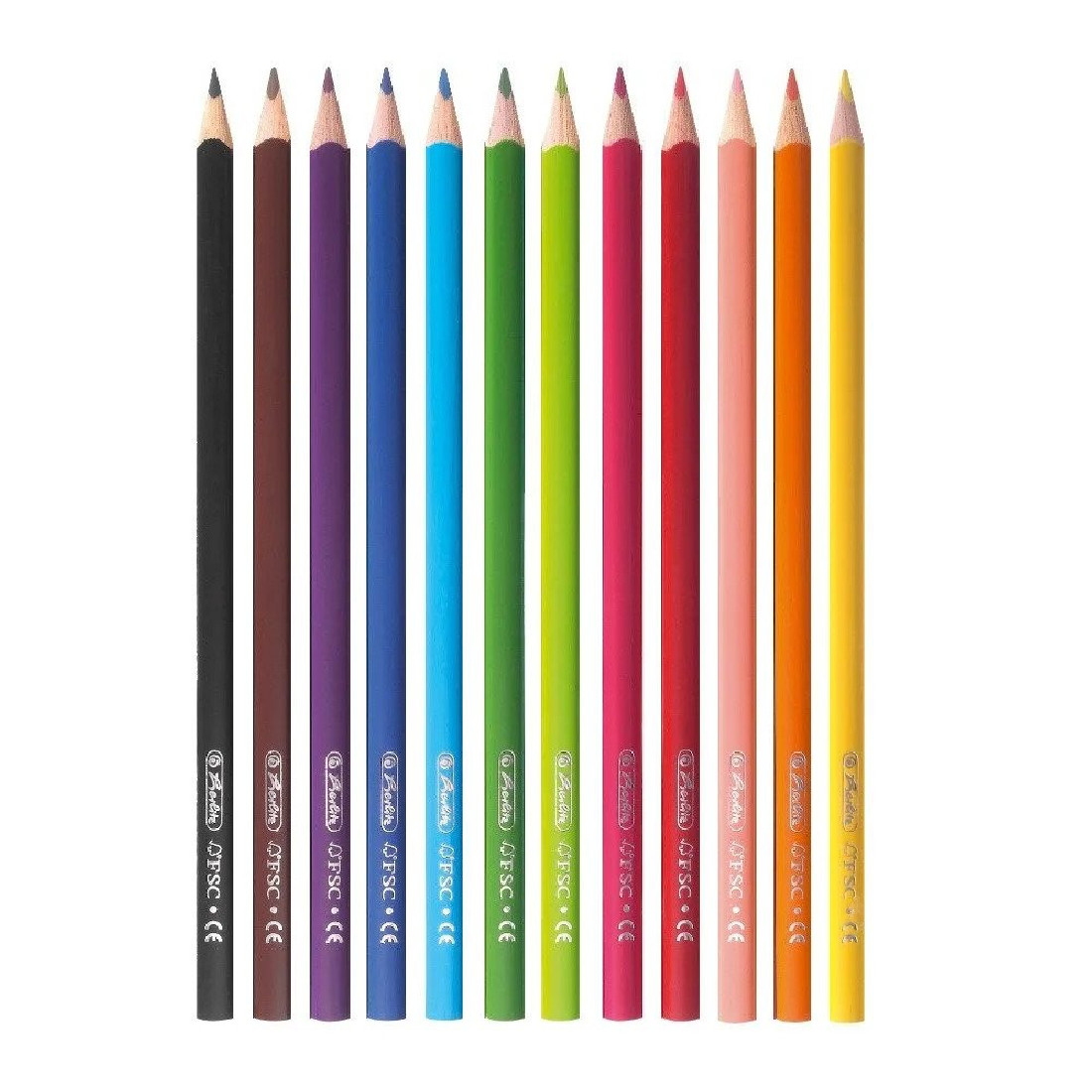 Herlitz coloured pencils 12pcs 10412021