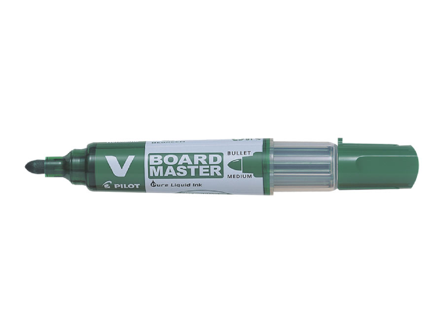 Μαρκαδόρος Ασπροπίνακα V-Board Master Bullet Tip Refillable Green Pilot