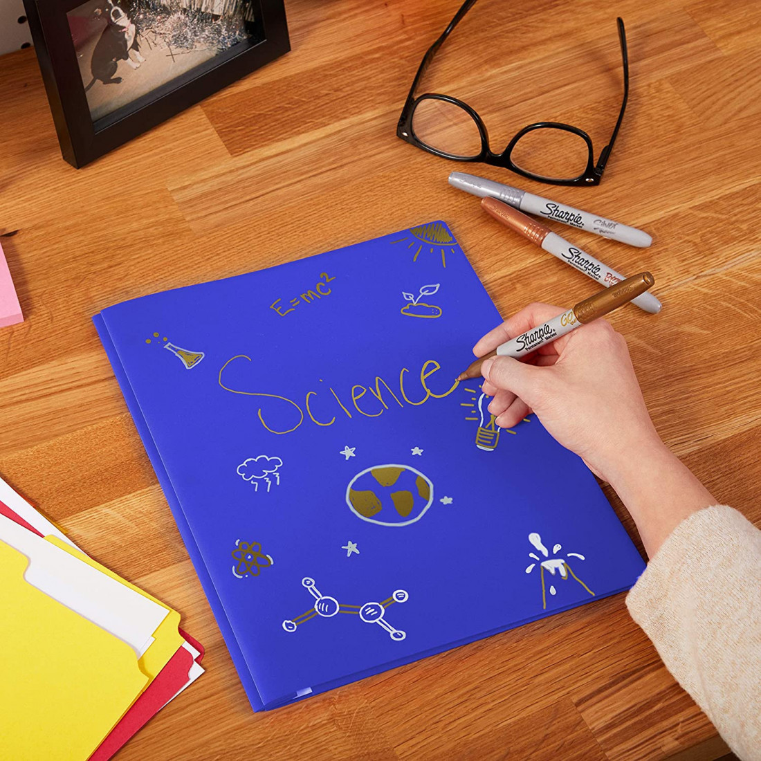 Permanent marker Sharpie Fine Blister 3 metallic colours 1986006