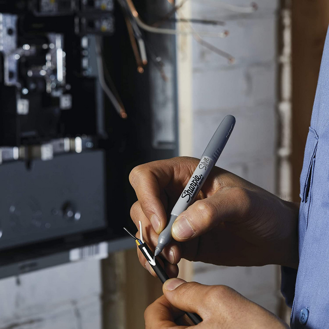 Permanent marker Sharpie Fine Blister 3 metallic colours 1986006