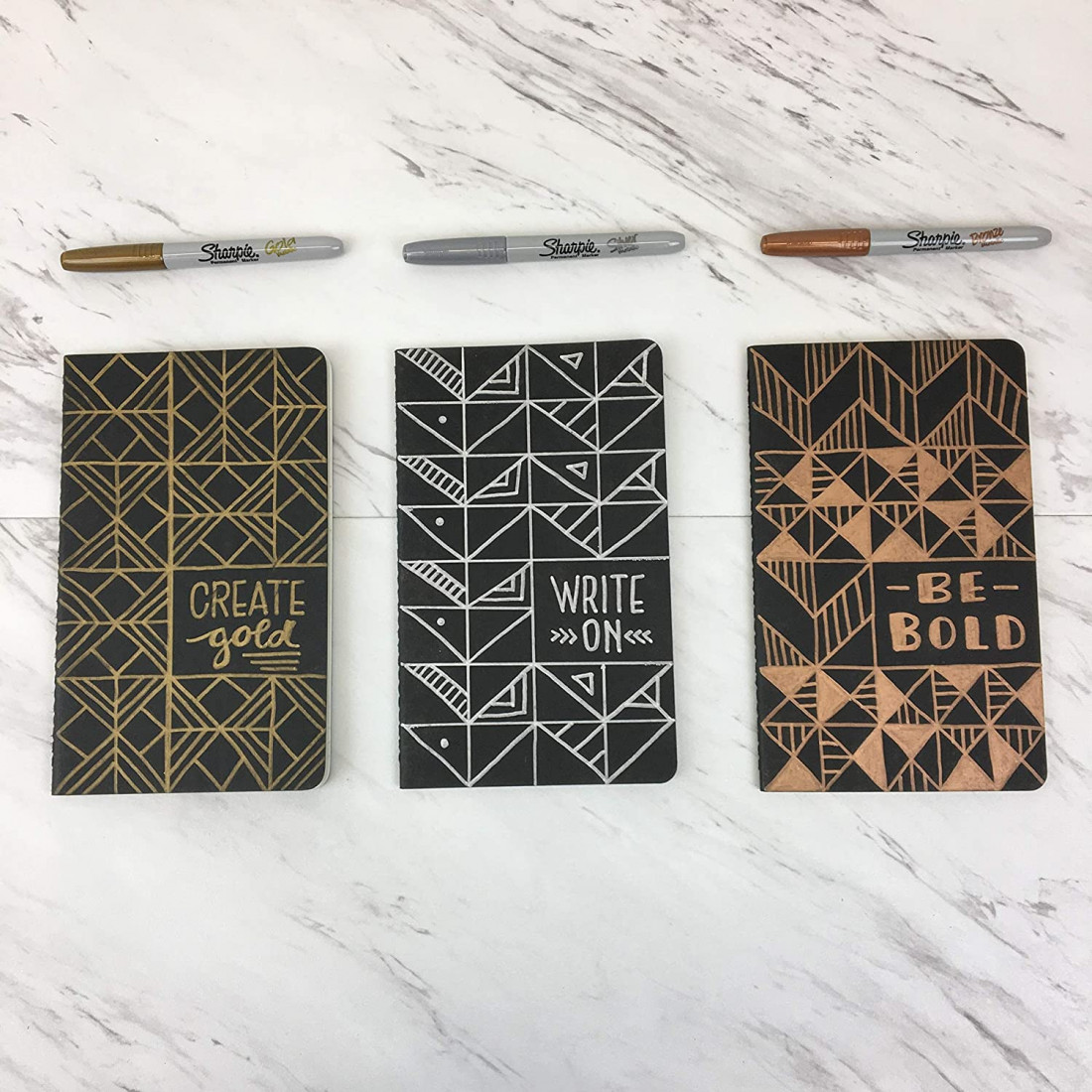 Permanent marker Sharpie Fine Blister 3 metallic colours 1986006