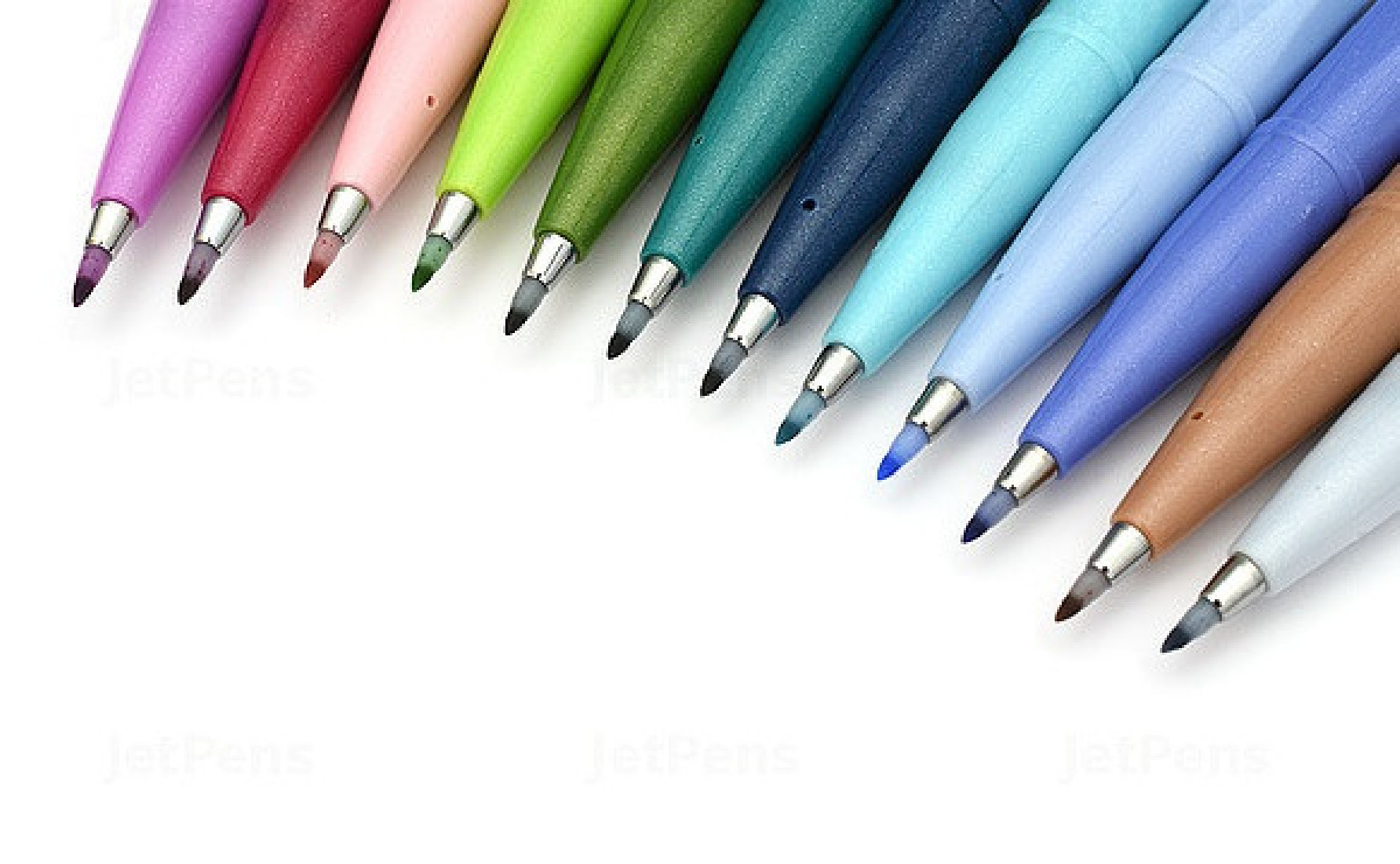Pentel Fude Touch Brush Sign Pen - Turquoise  Green