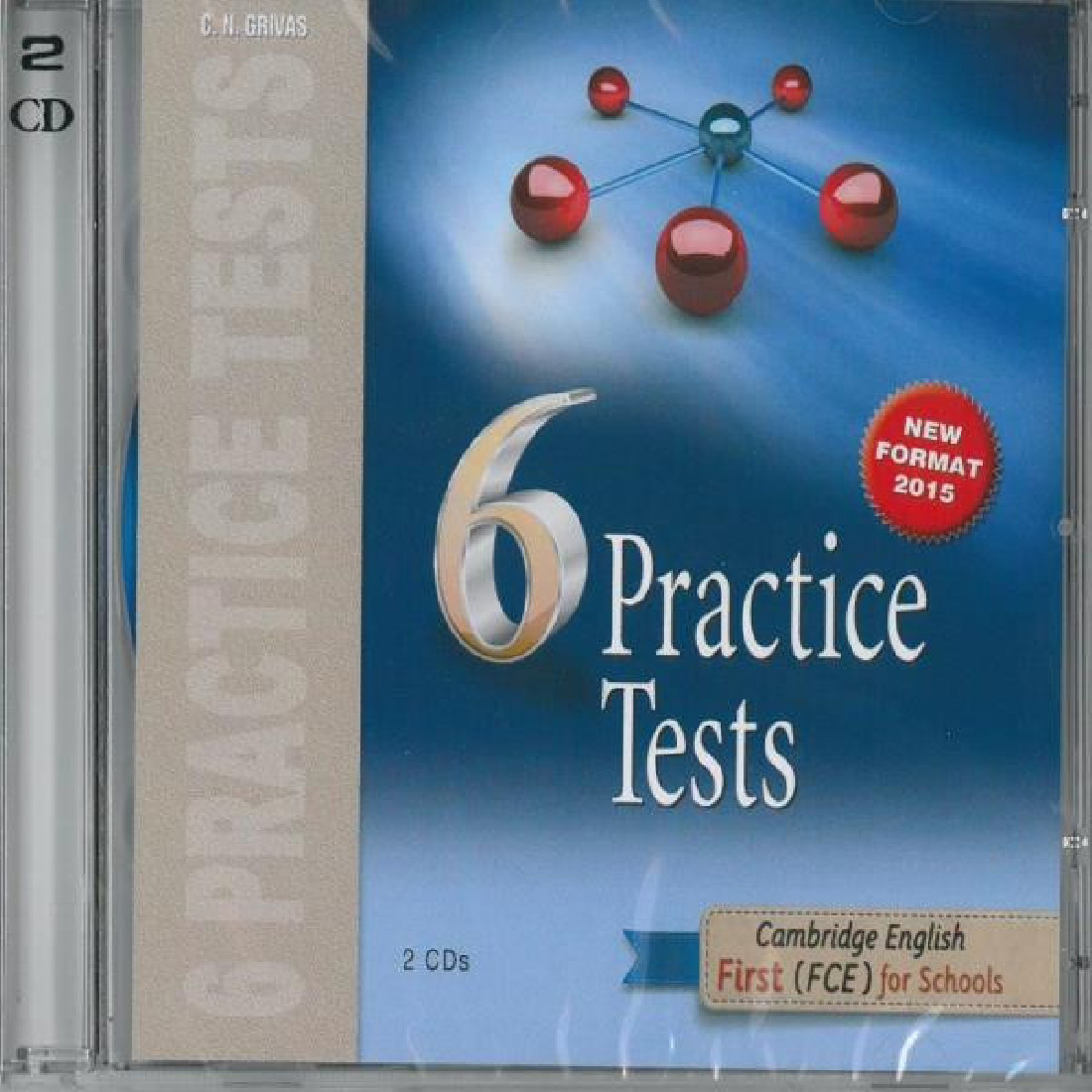 FIRST CAMBRIDGE CERTIFICATE FCE 6 PRACTICE TESTS CDs(2) 2015