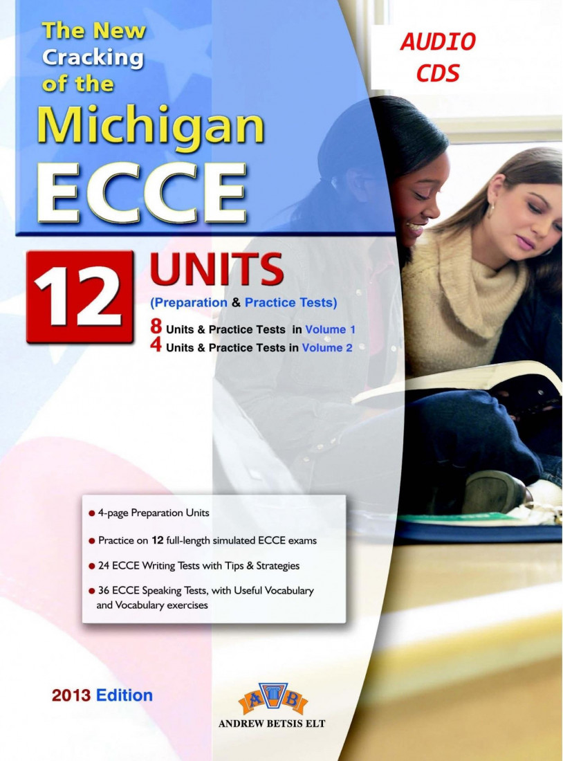 CRACKING THE MICHIGAN ECCE PRACTICE TESTS CD CLASS (6) 2013