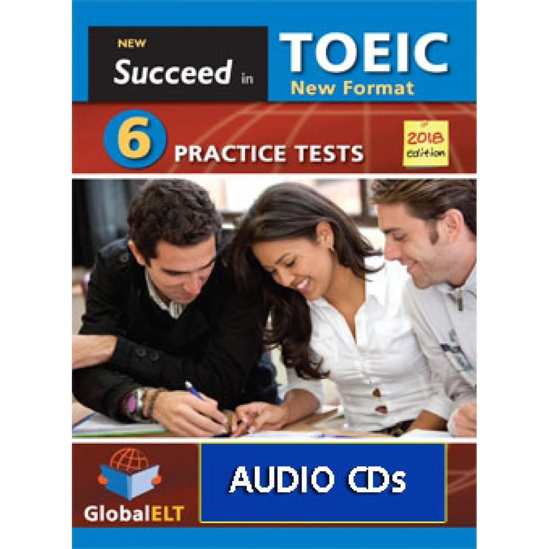 NEW SUCCEED IN TOEIC 6 PRACTICE TESTS MP3 EDITION 2018