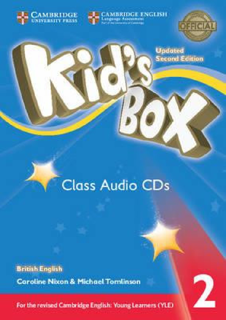 KIDS BOX 2 CD CLASS UPDATED 2ND ED