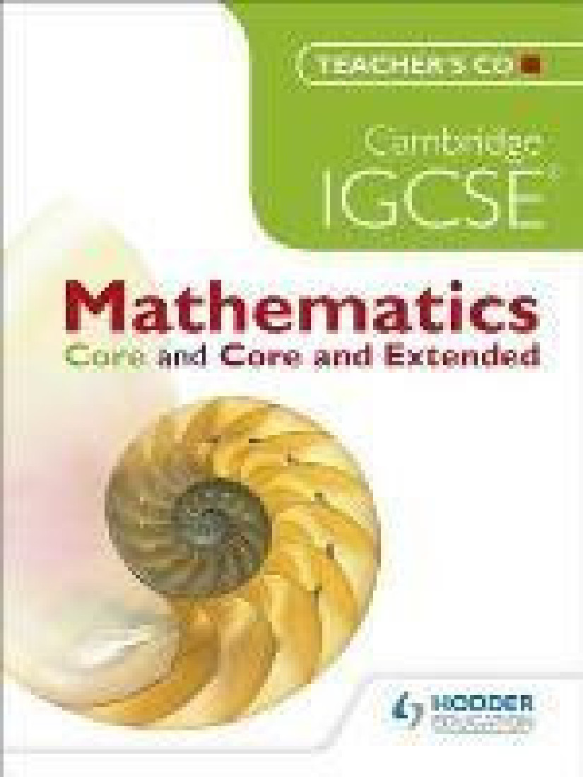 IGCSE Teacher CD: Cambridge IGCSE Mathematics Core & Core Extended