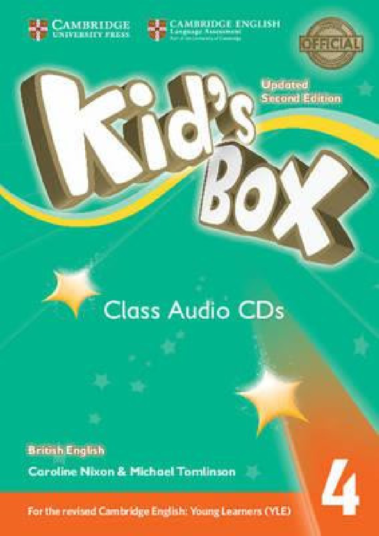 KIDS BOX 4 CD CLASS UPDATED 2ND ED