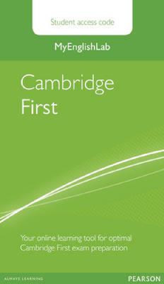 MY ENGLISH LAB : CAMBRIDGE FIRST STANDALONE STUDENT ACCESS CARD