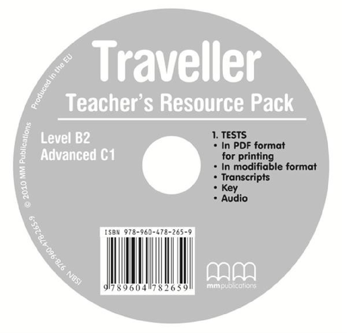 TRAVELLER B2-C1 TEACHERS RESOURCE PACK CD-ROM