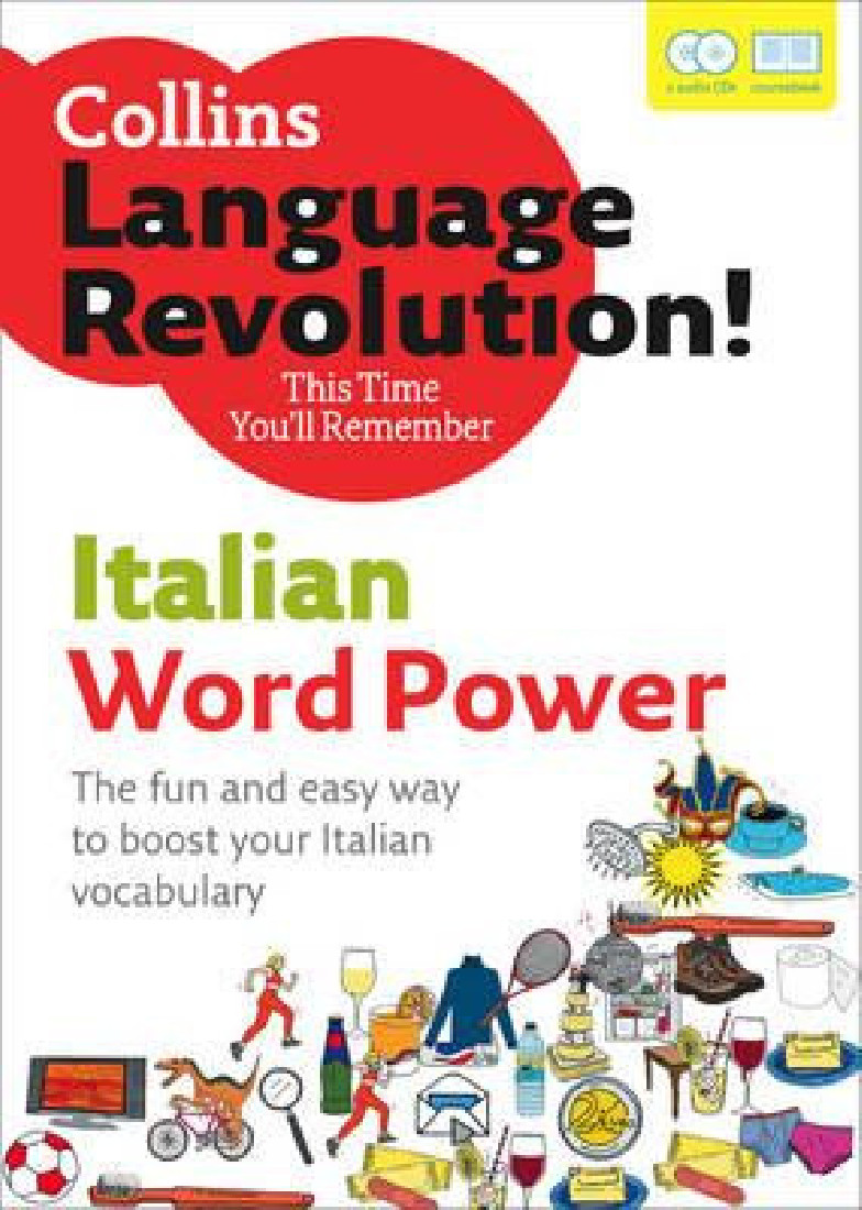 COLLINS LANGUAGE REVOLUTION : A1 + A2 WORD POWER ITALIAN