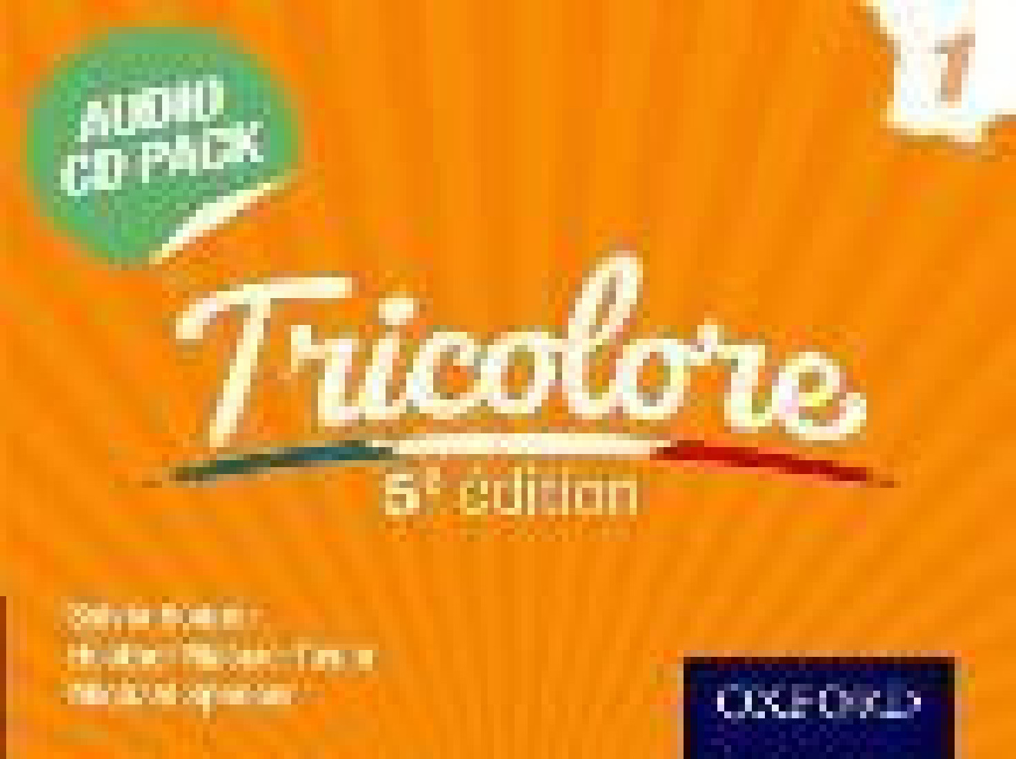 TRICOLORE 1 AUDIO CD 5TH ED