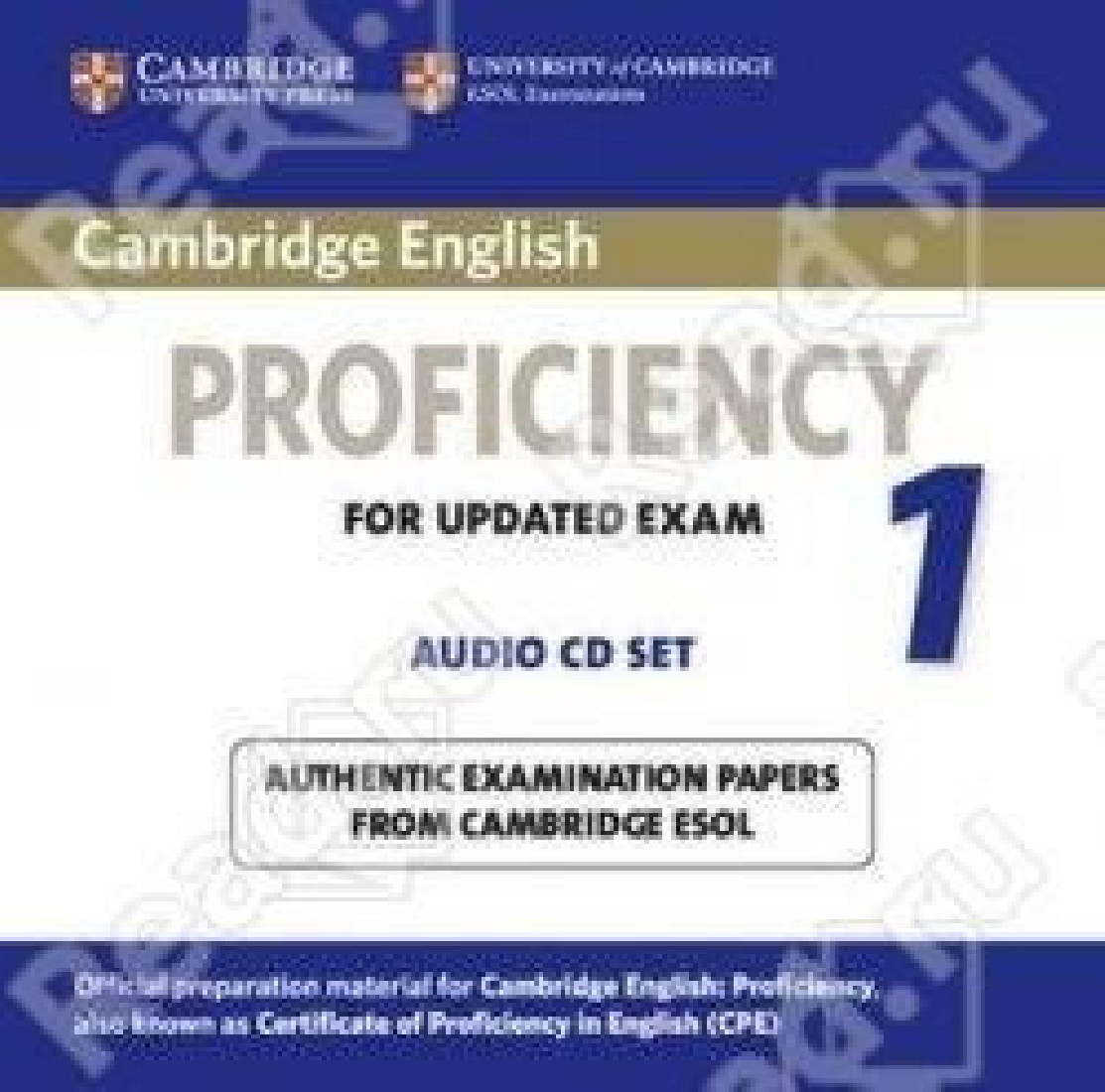 CAMBRIDGE PROFICIENCY 1 PRACTICE TESTS CDS(2)