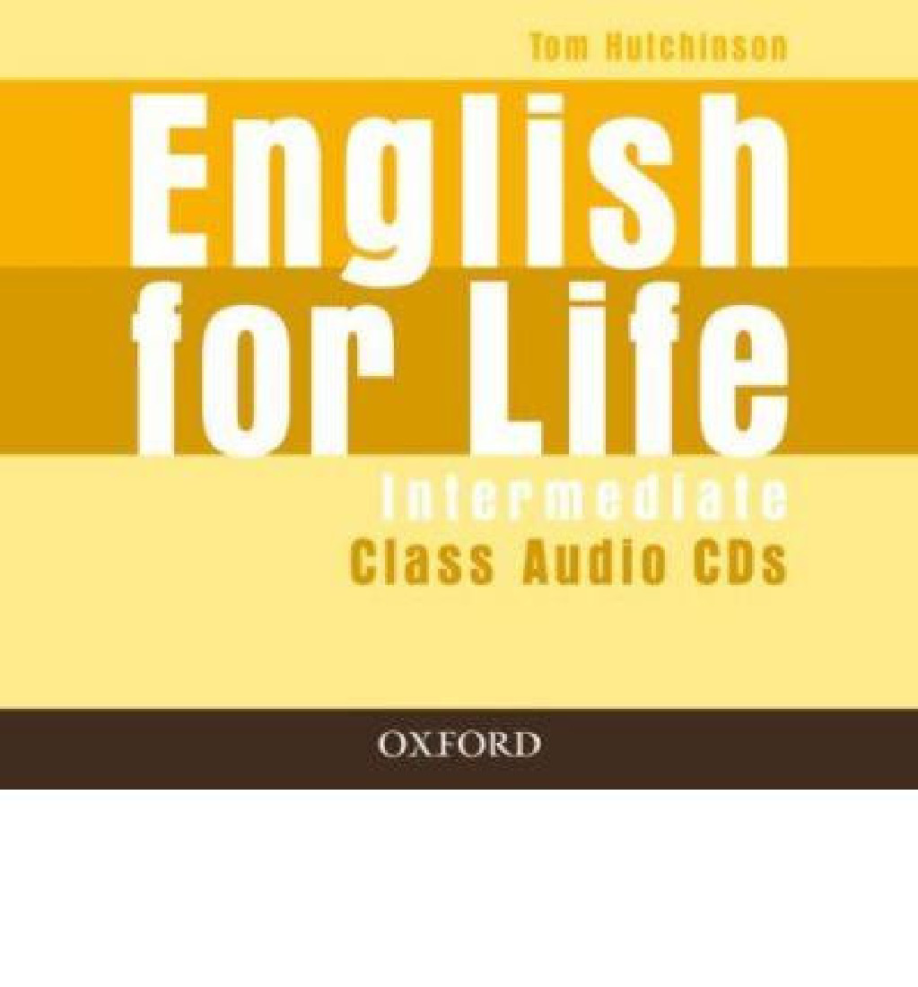 ENGLISH FOR LIFE INTERMEDIATE CLASS AUDIO CDS (4) B1