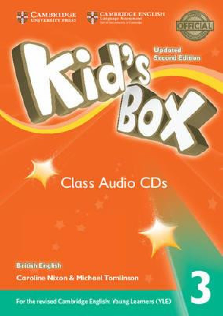 KIDS BOX 3 CD CLASS (2) UPDATED 2ND ED
