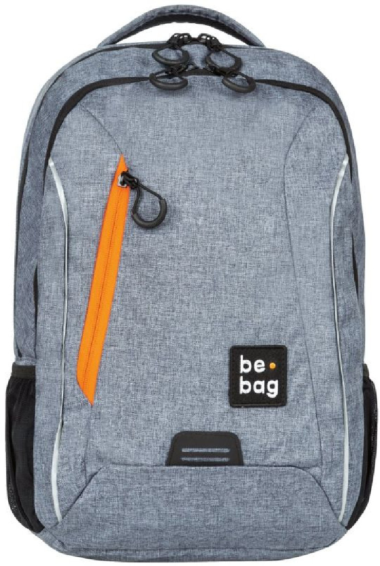 Σχολικό σακίδιο be.bag Grey/Orange 24800099 Herlitz
