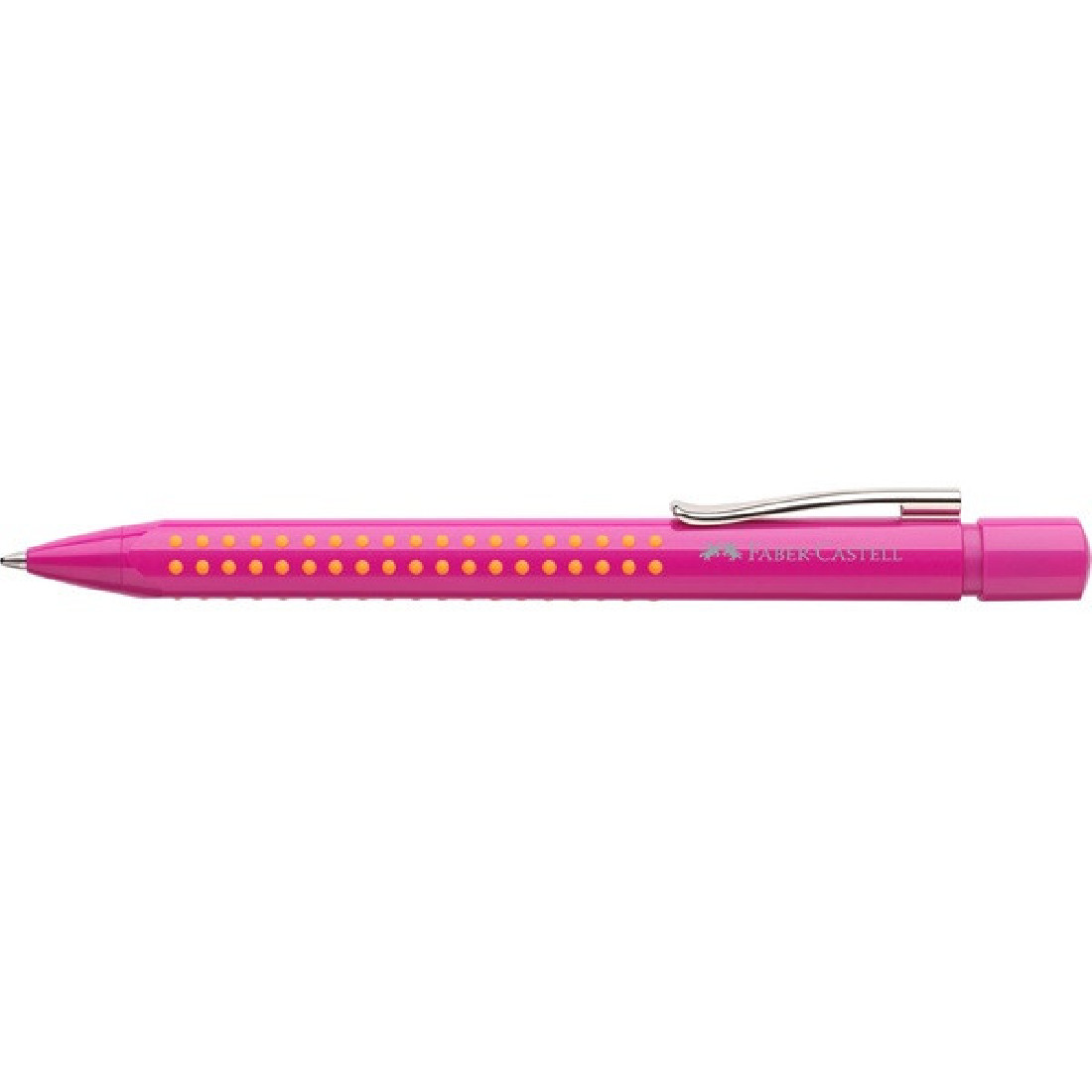 Ballpoint pen GRIP 2010 M pink-orange 243901 Faber Castell