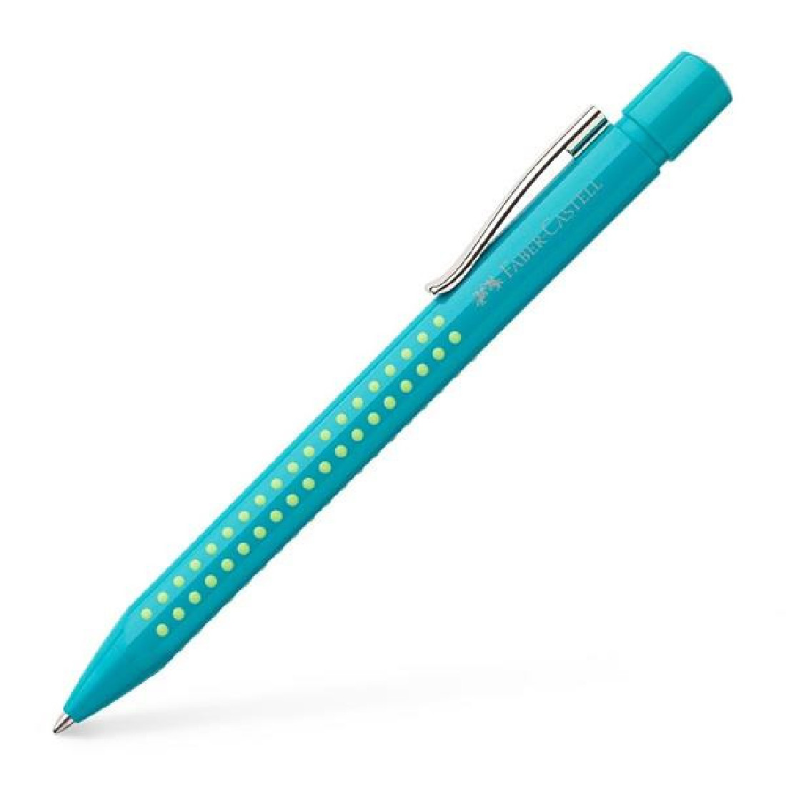 Ballpoint pen GRIP 2010 M turquoise-light green 243903 Faber Castell