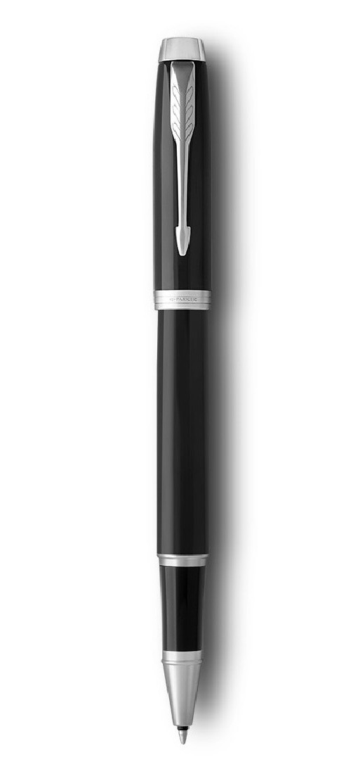 Parker IM Core Laque Black CT Set Rollerball and Ballpen