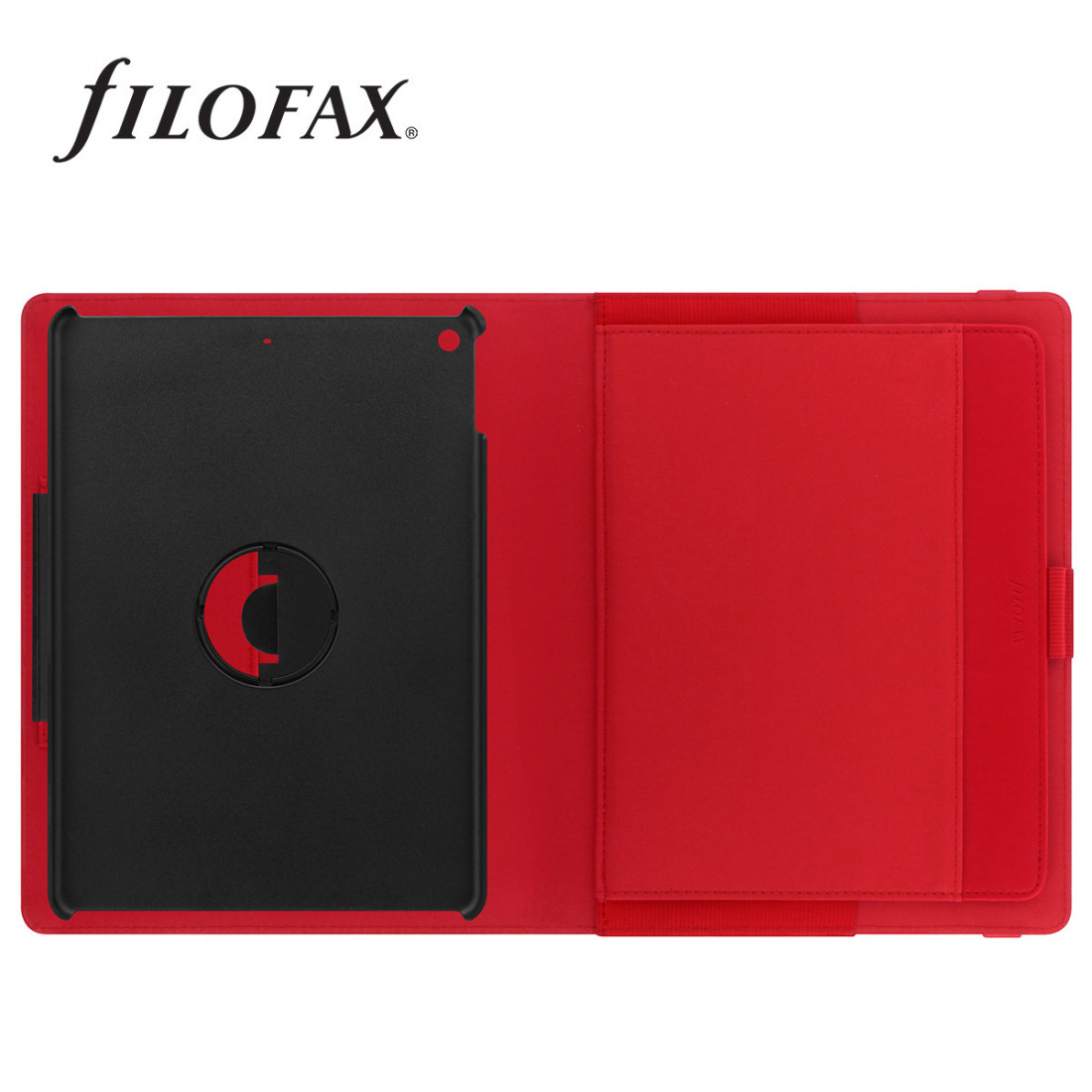 Filofax Tablet Case, Cover, small, Metropol Elastic closure, Red