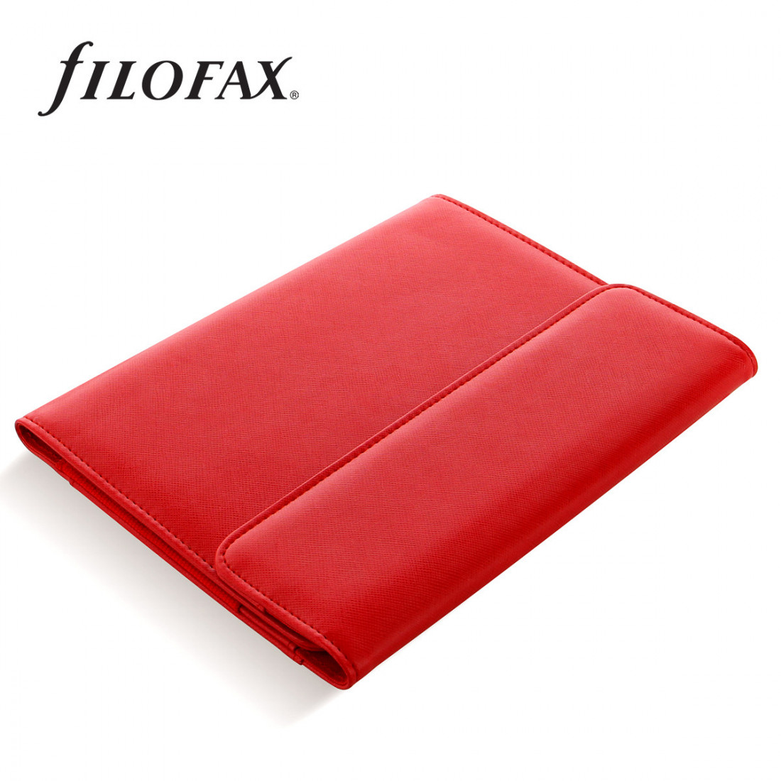 Filofax Tablet Case, Cover, small, Saffiano wrap, Red