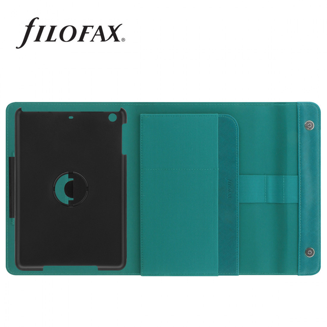 Filofax Tablet Case, Cover, small, Saffiano wrap, Aquamarine