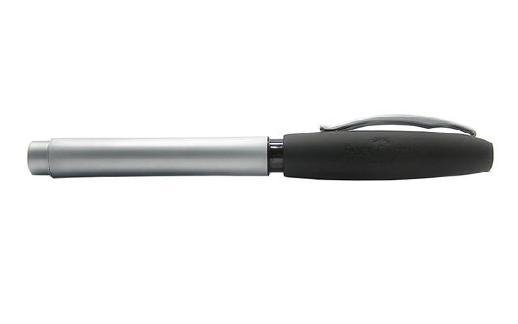 Faber Castell Basic Matt Chrome Grey Cap Rollerball Pen 148462