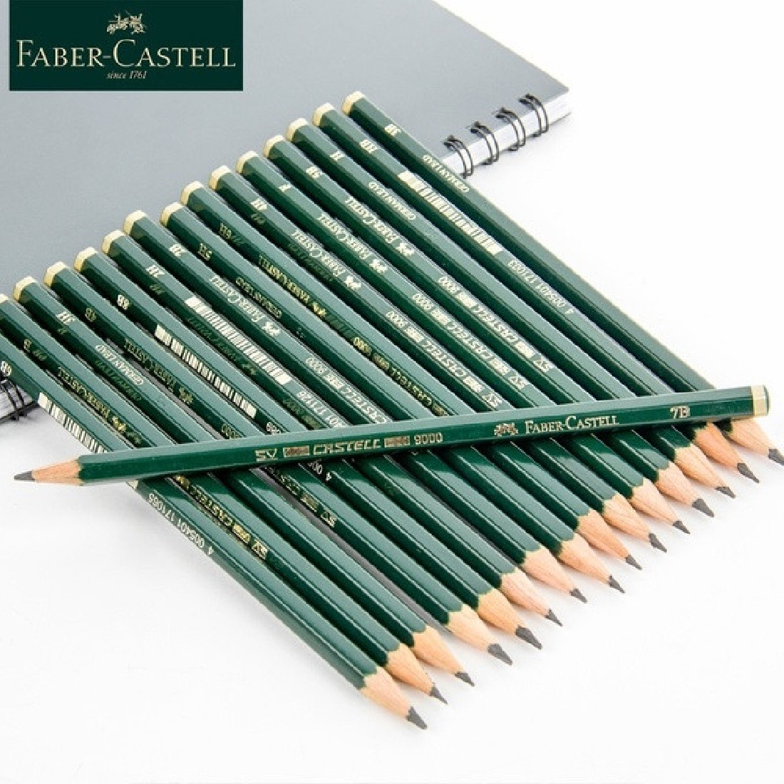 Μολύβι Design 9000 διάφορες σκληρότητες Faber Castell