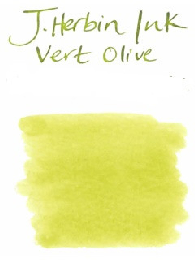 FOUNTAIN PEN INK 13036 VERT OLIVE(GREEN OLIVE) J.HERBIN