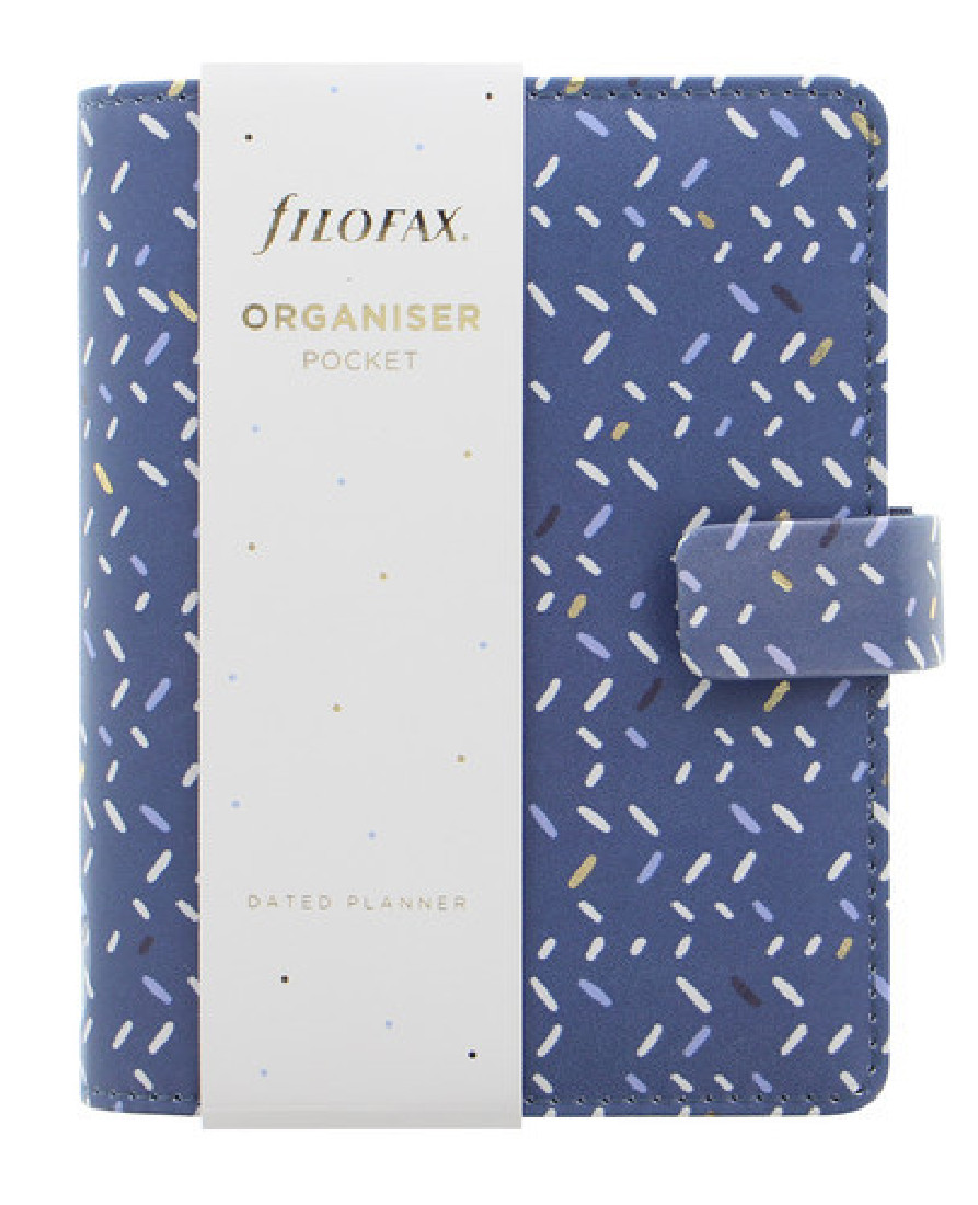 Filofax Organiser Pocket Indigo Frost, 028714