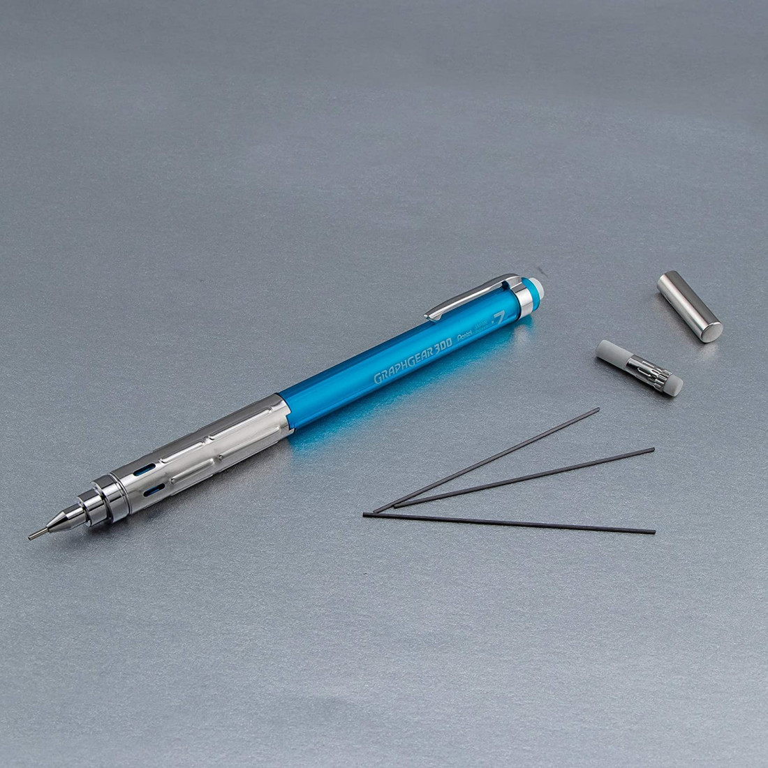 Pentel Graphgear 300 sky blue 0,7mm mechanical pencil  PG317-TSX